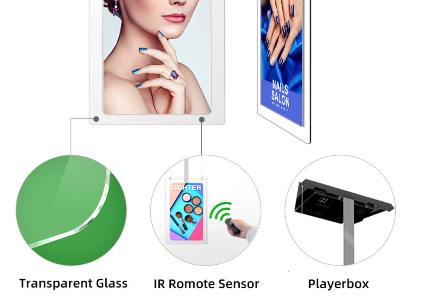 Transperent Led display high quality performance