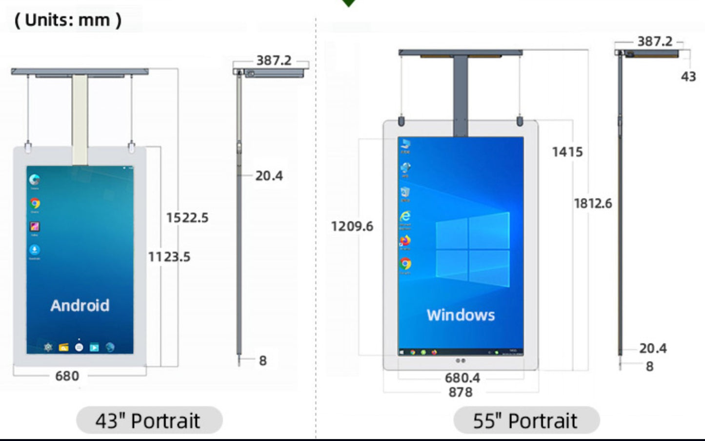Transperent Led display high quality performance