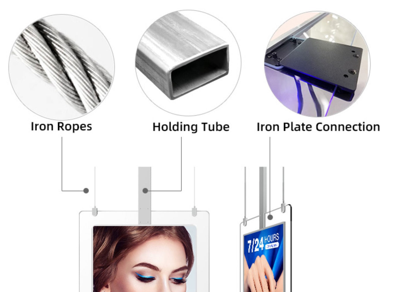 Transperent Led display high quality performance