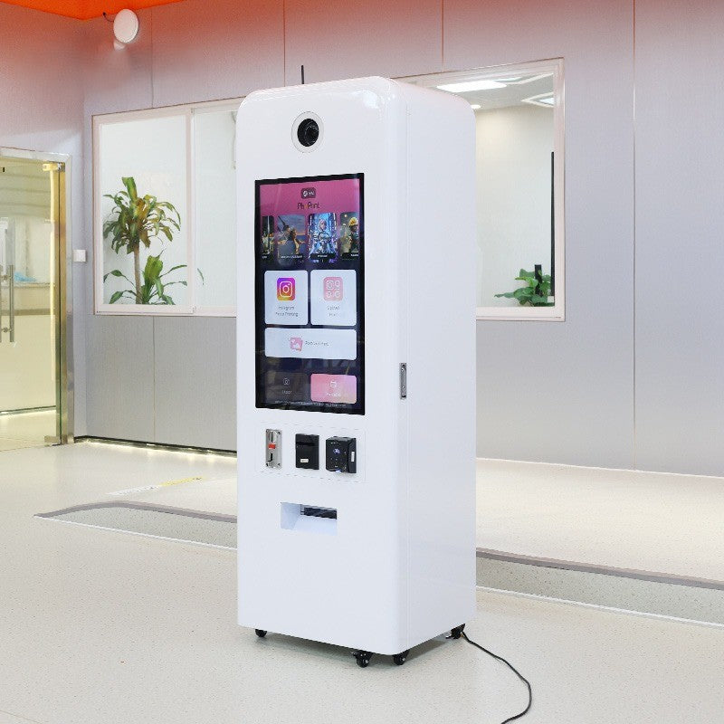 Foto kiosk with touch for indoor