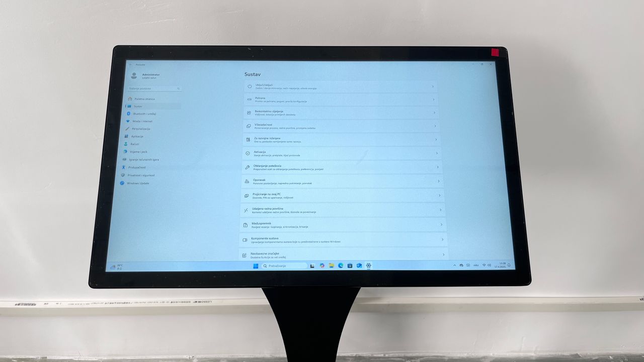Capacitive Touch Screen Floorstanding info kiosk