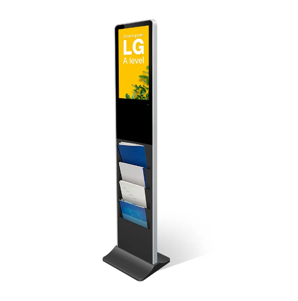 Standing touch information kiosk touch magazine digital kiosk