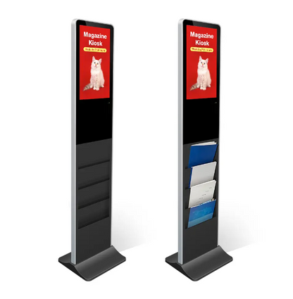 Standing touch information kiosk touch magazine digital kiosk