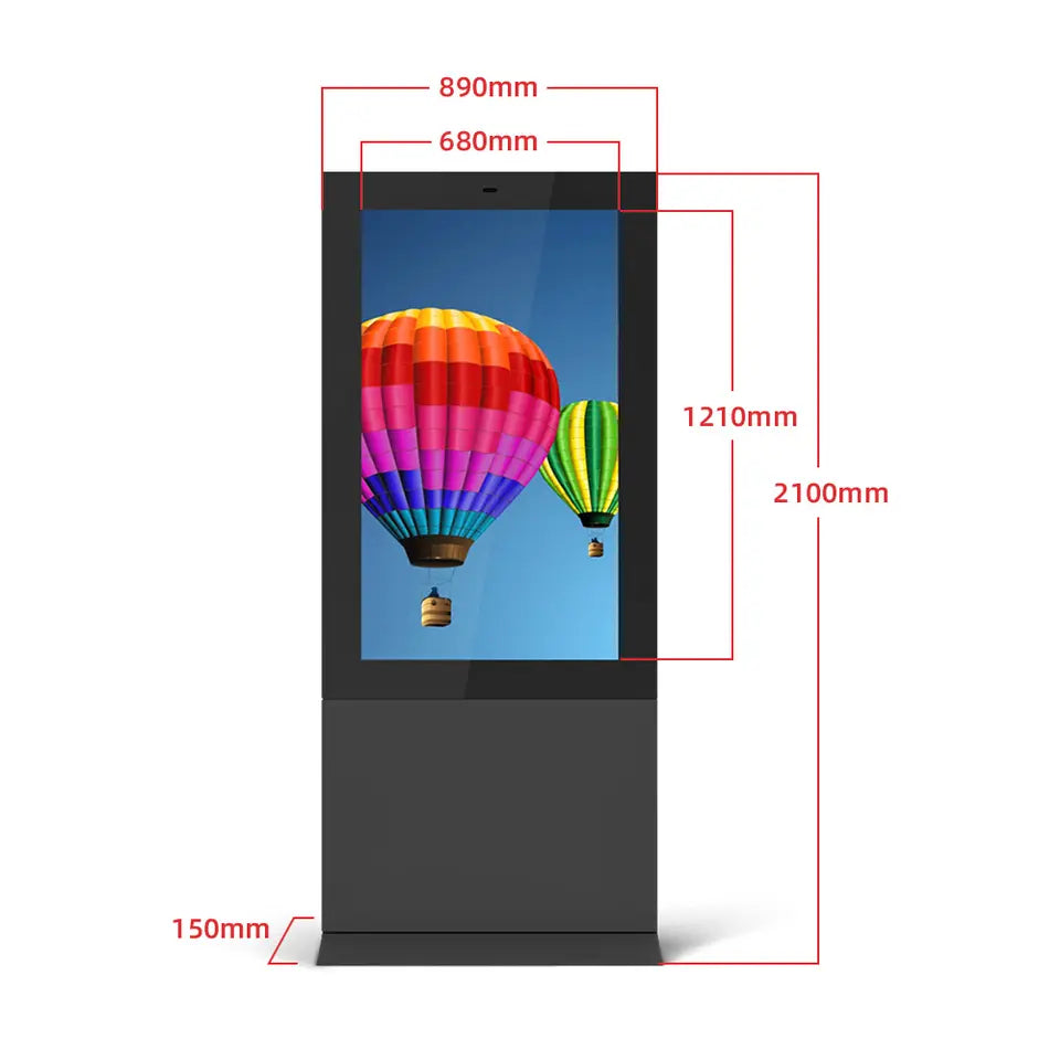 Dodirnik Totem 55 - Interactive Outdoor Info Kiosk