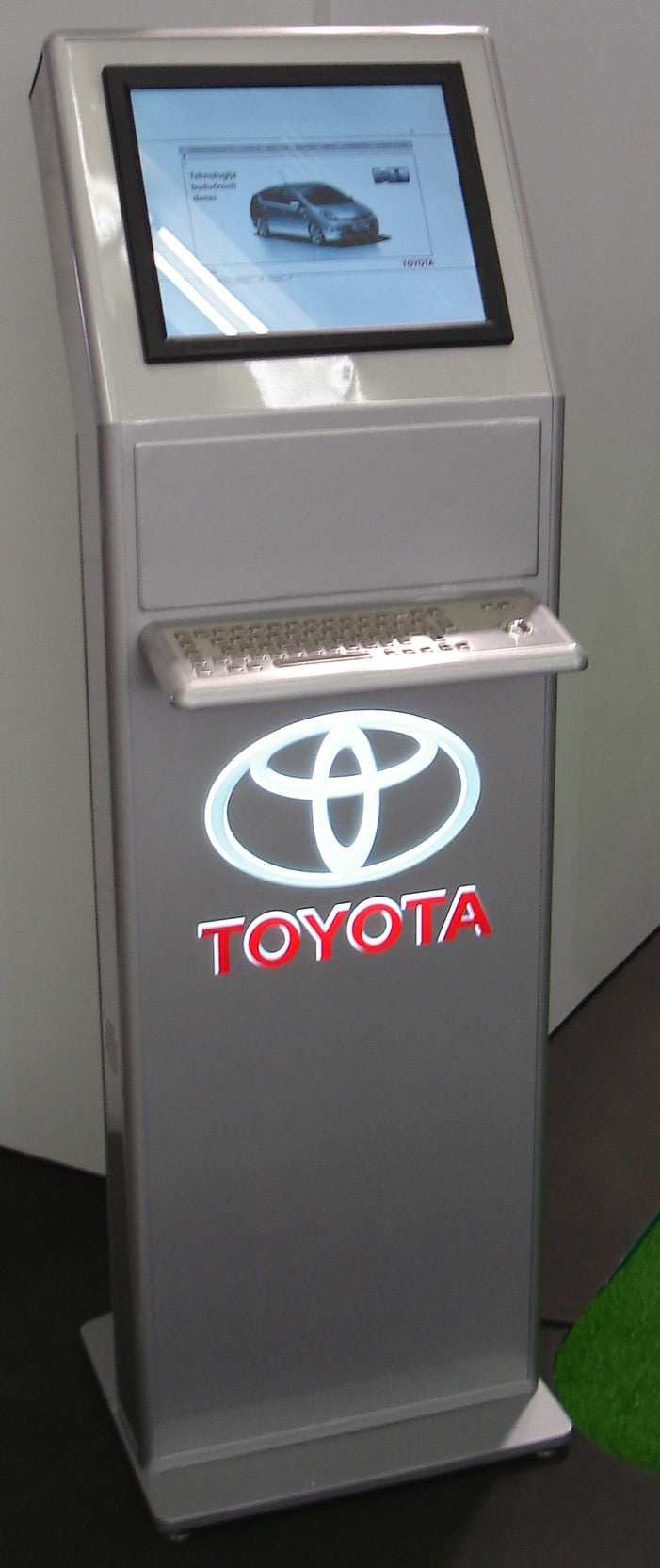 Sales service kiosk for Toyota