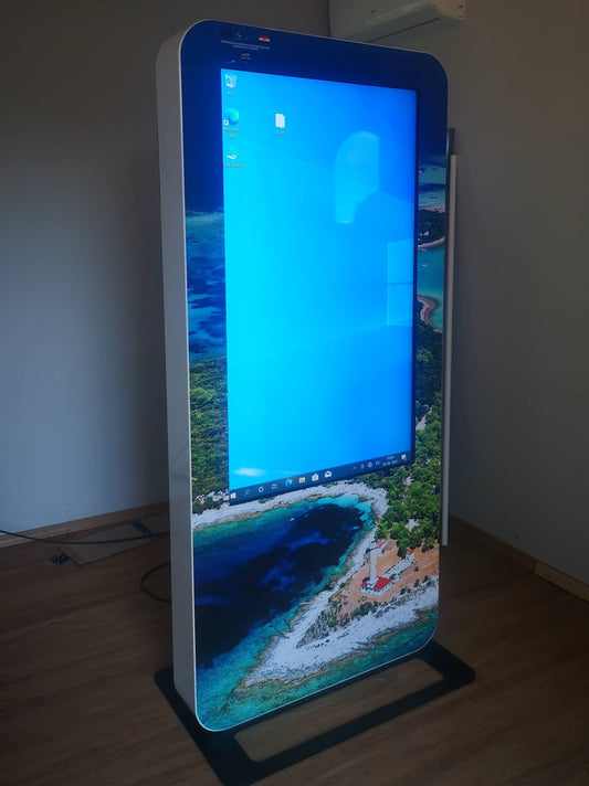 Information totem kiosk of Dugi Otok heritage