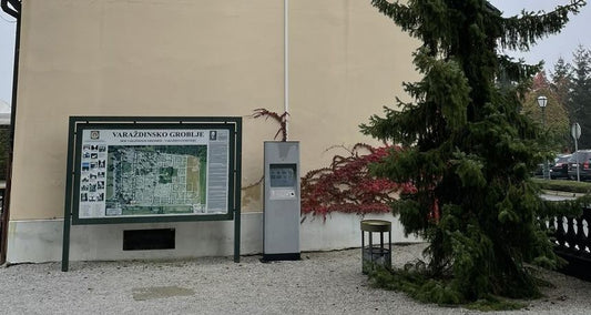 Info-kiosk at the Varaždin cemetery: Improving standards for citizens and tourists