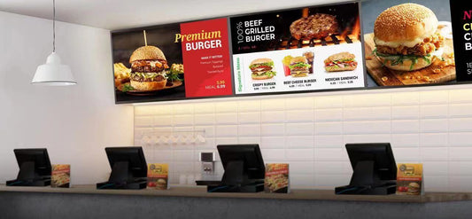 LCD Digital Menu Display