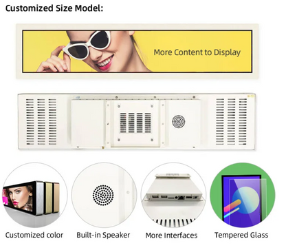 LCD digital bar screen