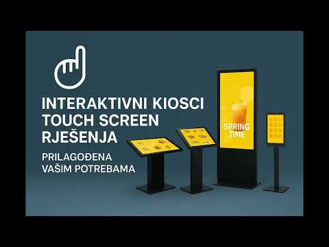 Dupli ekran sa touching screen 