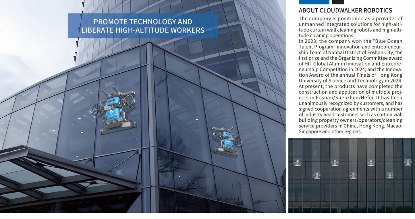 Robotic window cleaning
